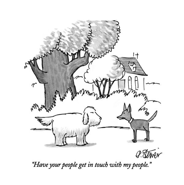new yorker dog cartoon