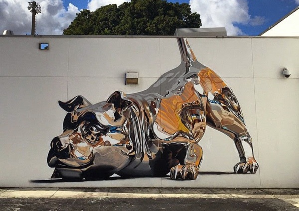 graffiti dog art