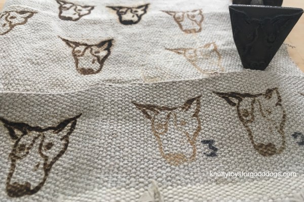 Testing our branding iron